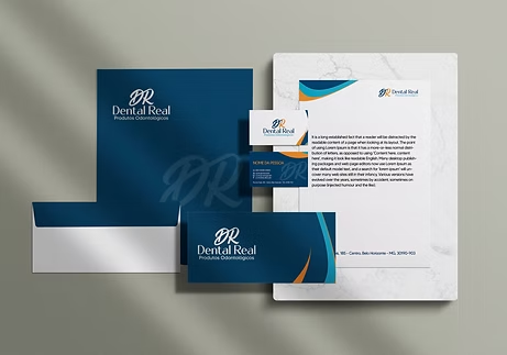 Case Dental Real — Papelaria
